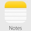 Passwords typed into the Apple Notes app