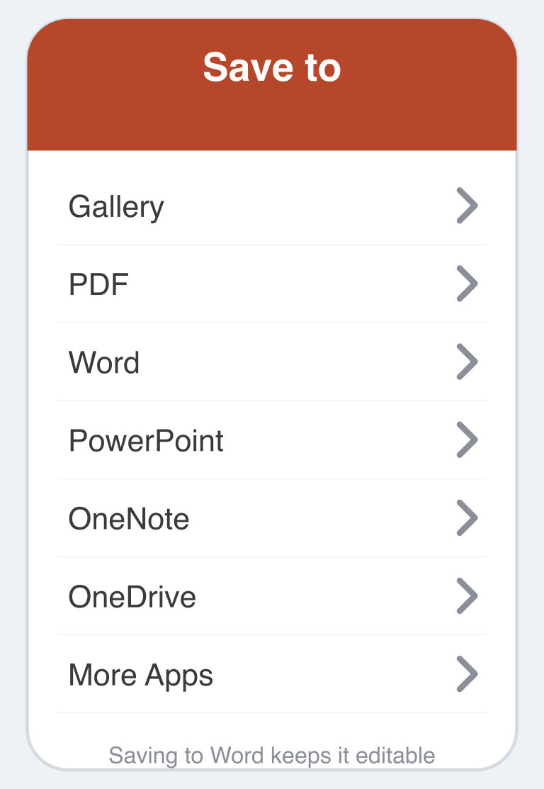 A finished PDF scan on a phone screen