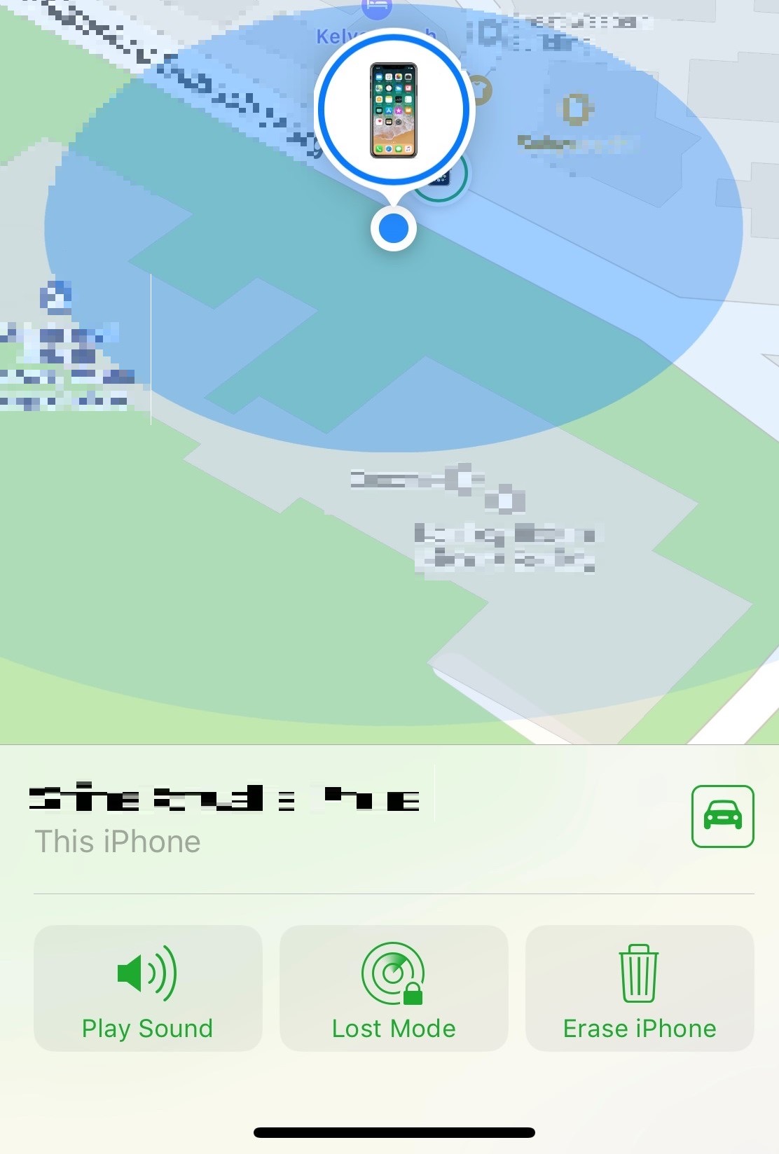 Reporting a stolen phone