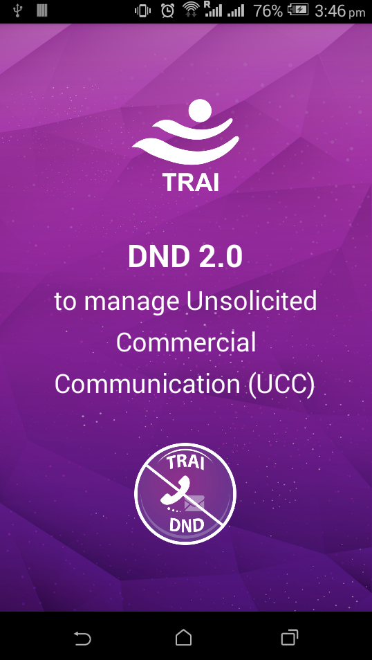 A telemarketing number shown on an incoming call screen