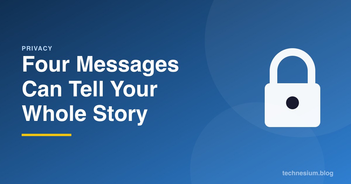 Four Messages Can Tell Your Whole Story